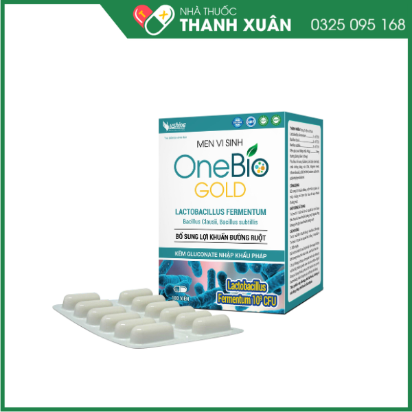 OneBio Gold bổ sung lợi khuẩn đường ruột